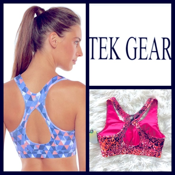 NWT Tek Gear High-Impact Sports Bra - Picture 3 of 6